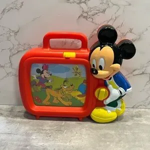 Disney | Toys | Disneys Mickey Mouse Vintage Musical Tv Hand
